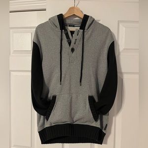 Armani Jeans Grey and Black Hoodie